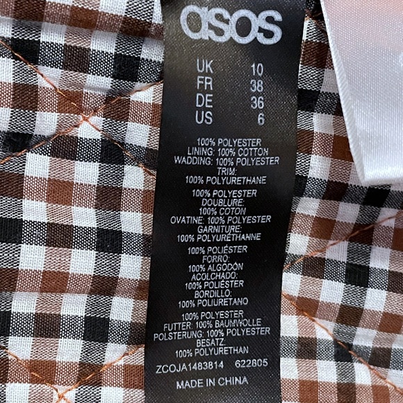 ASOS Burnt Orange Quilted Chore Coat - Picture 10 of 16